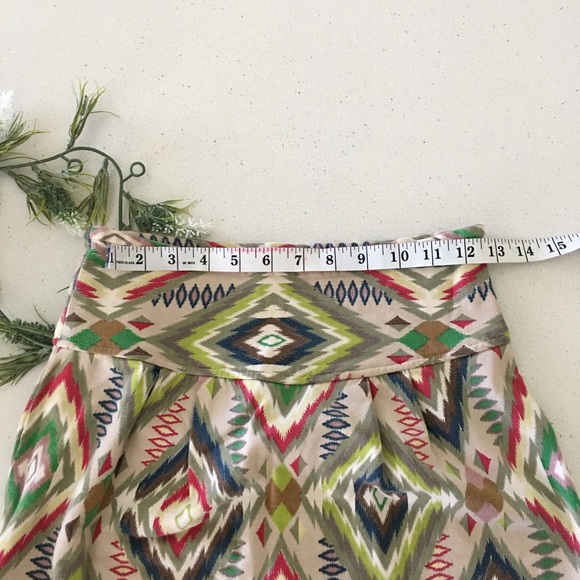 Free people skirt XS hippie Aztec Indian - Picture 3 of 5
